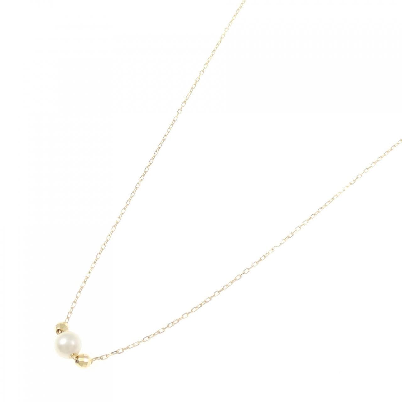 K18YG アコヤパール ネックレス 5.0mm