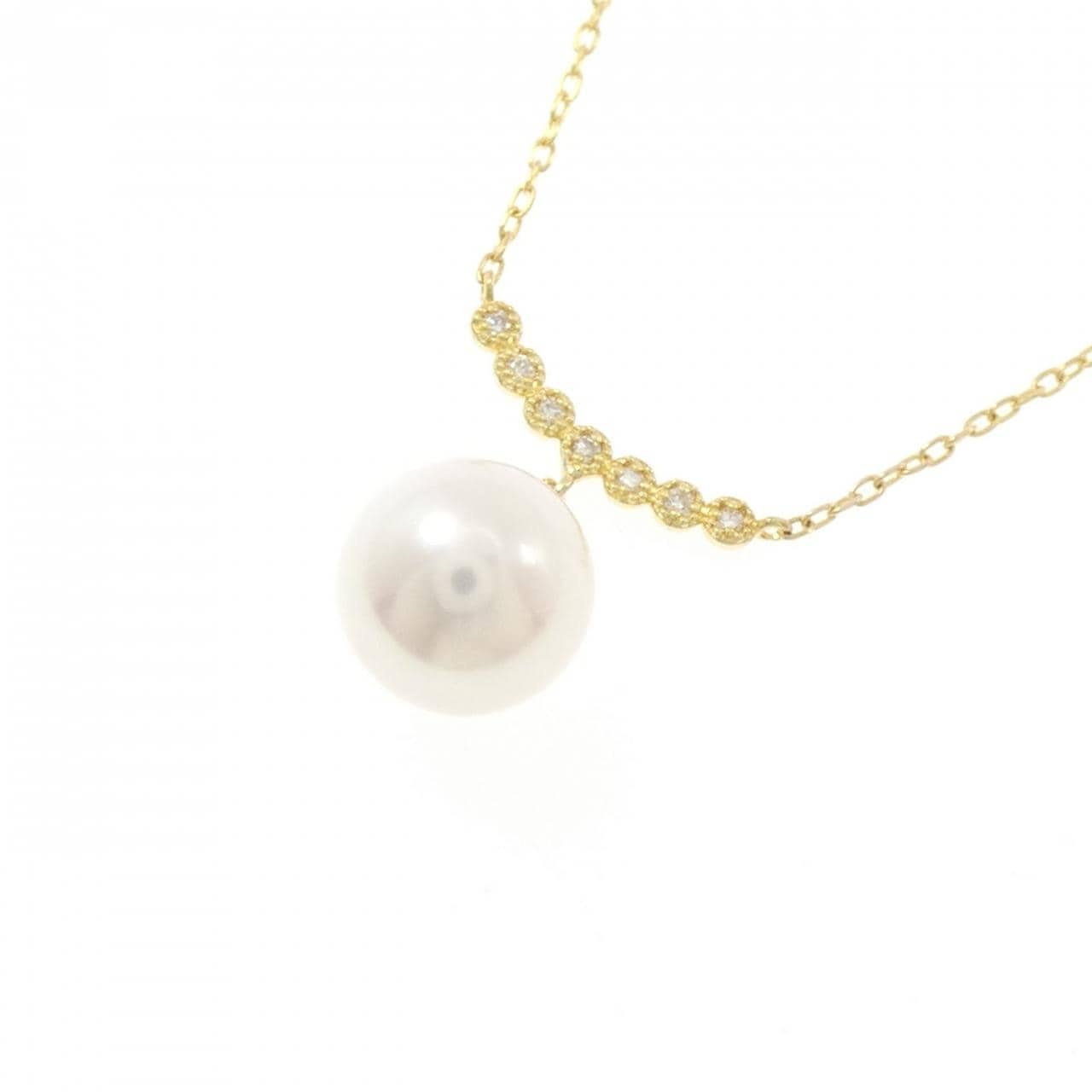 K18YG アコヤパール ネックレス 8.3mm