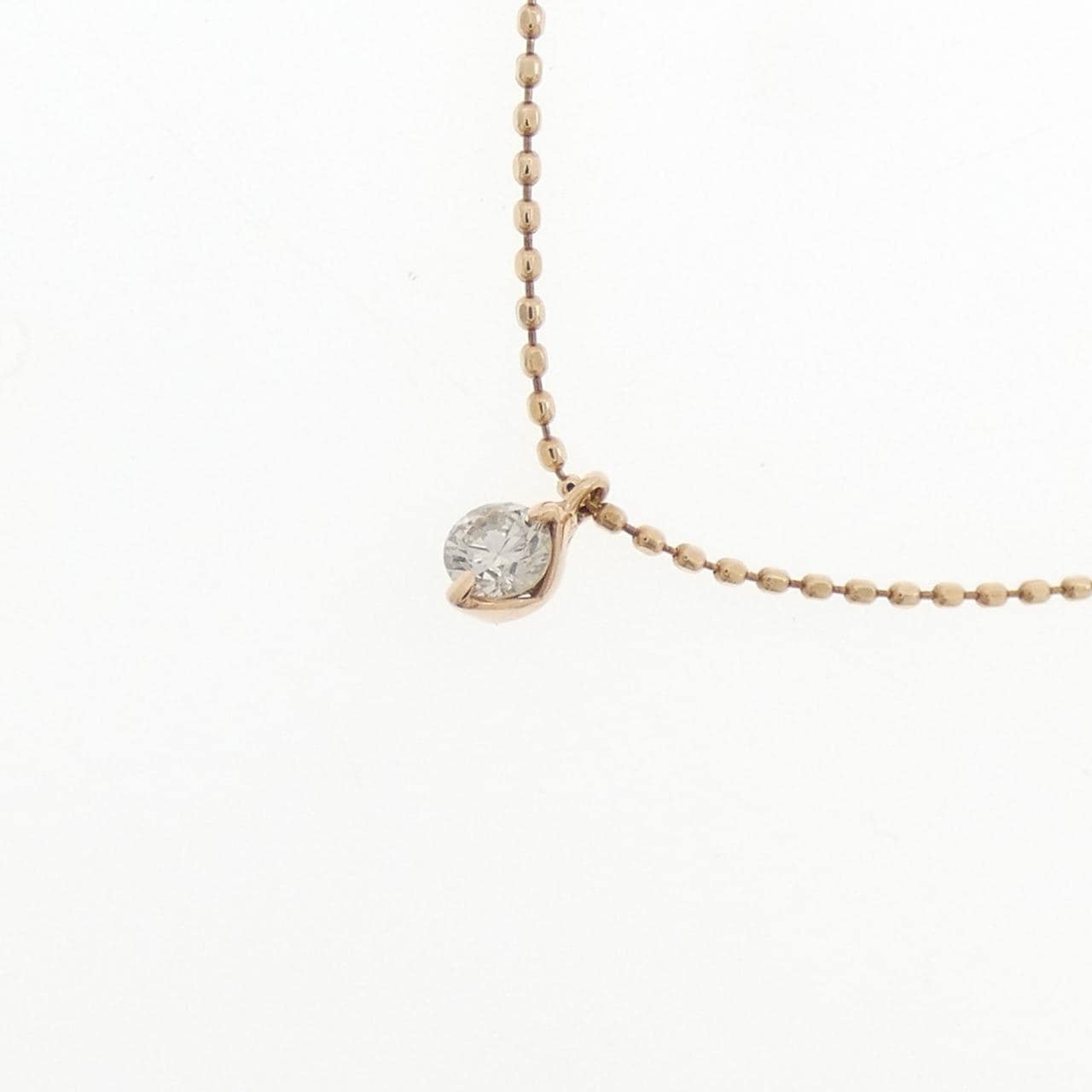 K10PG ダイヤモンド ネックレス 0.45CT
