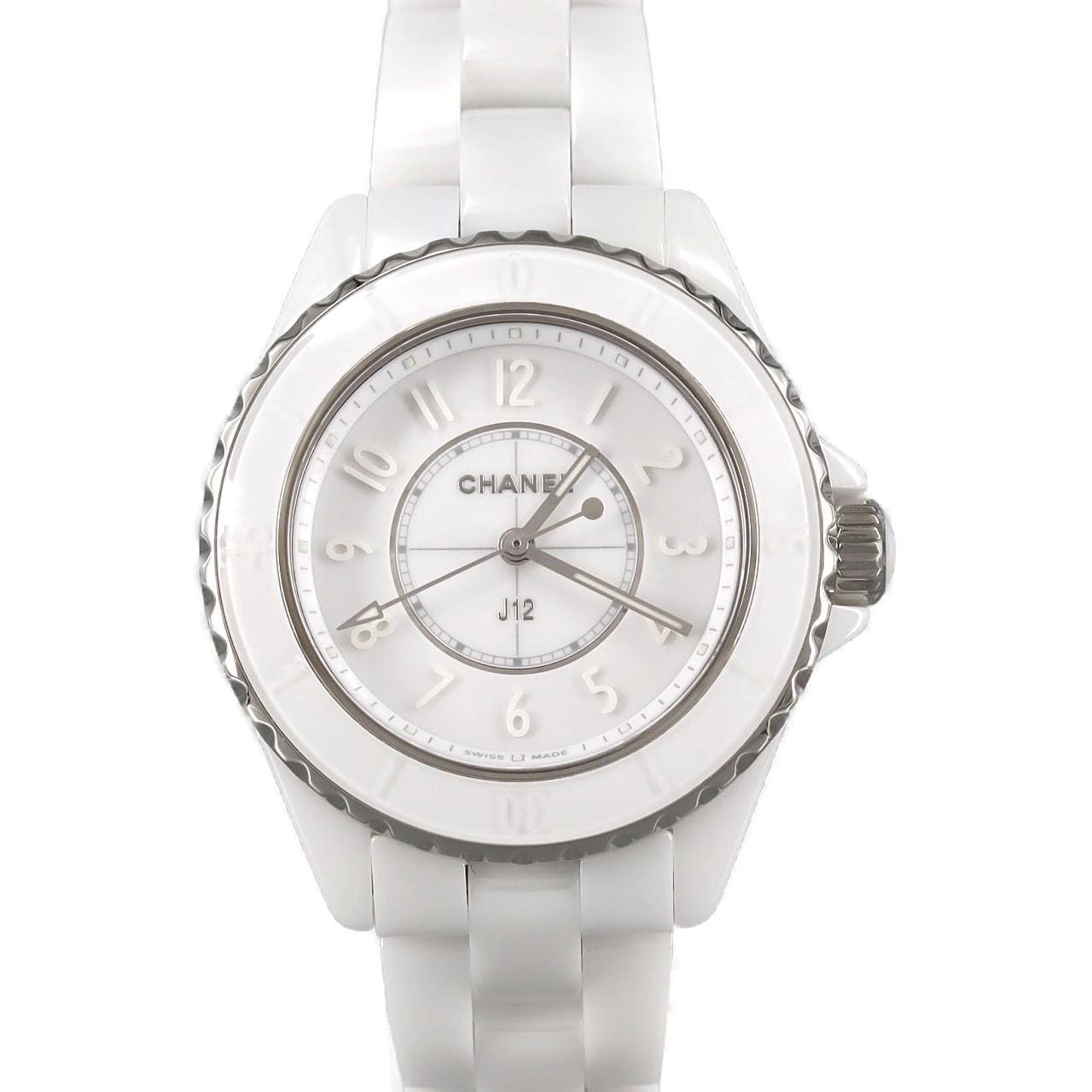 シャネル J12ファントム33mmセラミック H6345 セラミック クォーツ