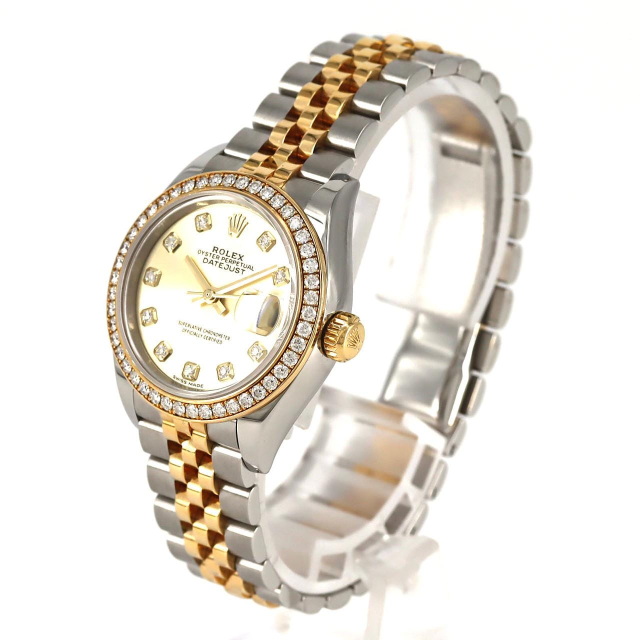 ロレックス デイトジャスト 279383RBR SSxYG 自動巻 ランダム番