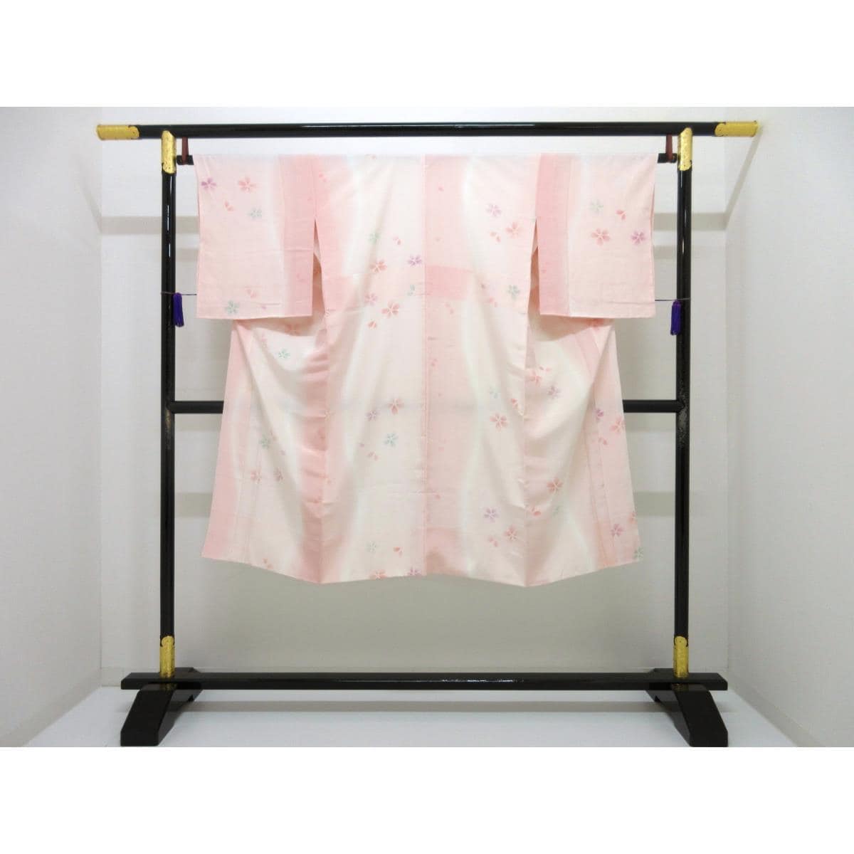 【未使用品】長襦袢　友禅加工ボカシ染