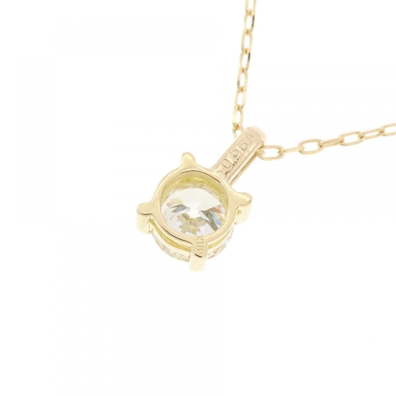K18YG ダイヤモンド ネックレス 0.564CT