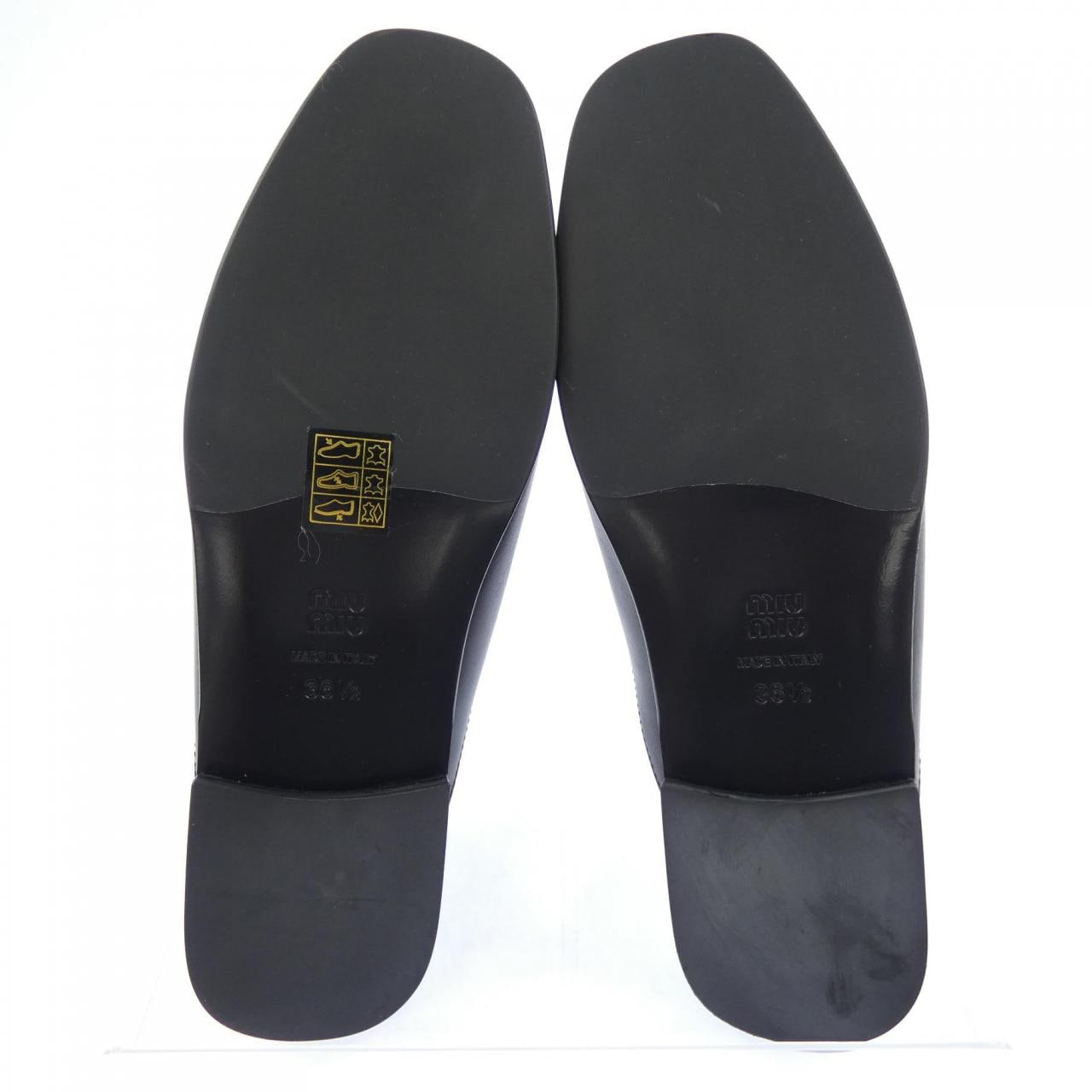 ミュウミュウ MIU MIU BLEACHED LOAFERS 5D326E サンダル