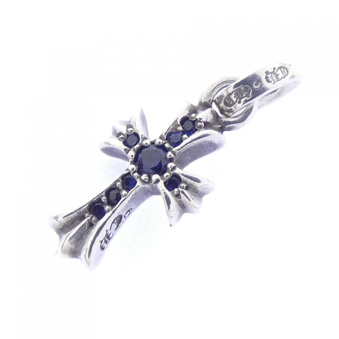 クロムハーツ CHROME HEARTS CRS BBYFAT P/SAPPHIRES 2362 304 0753 9100 ペンダント