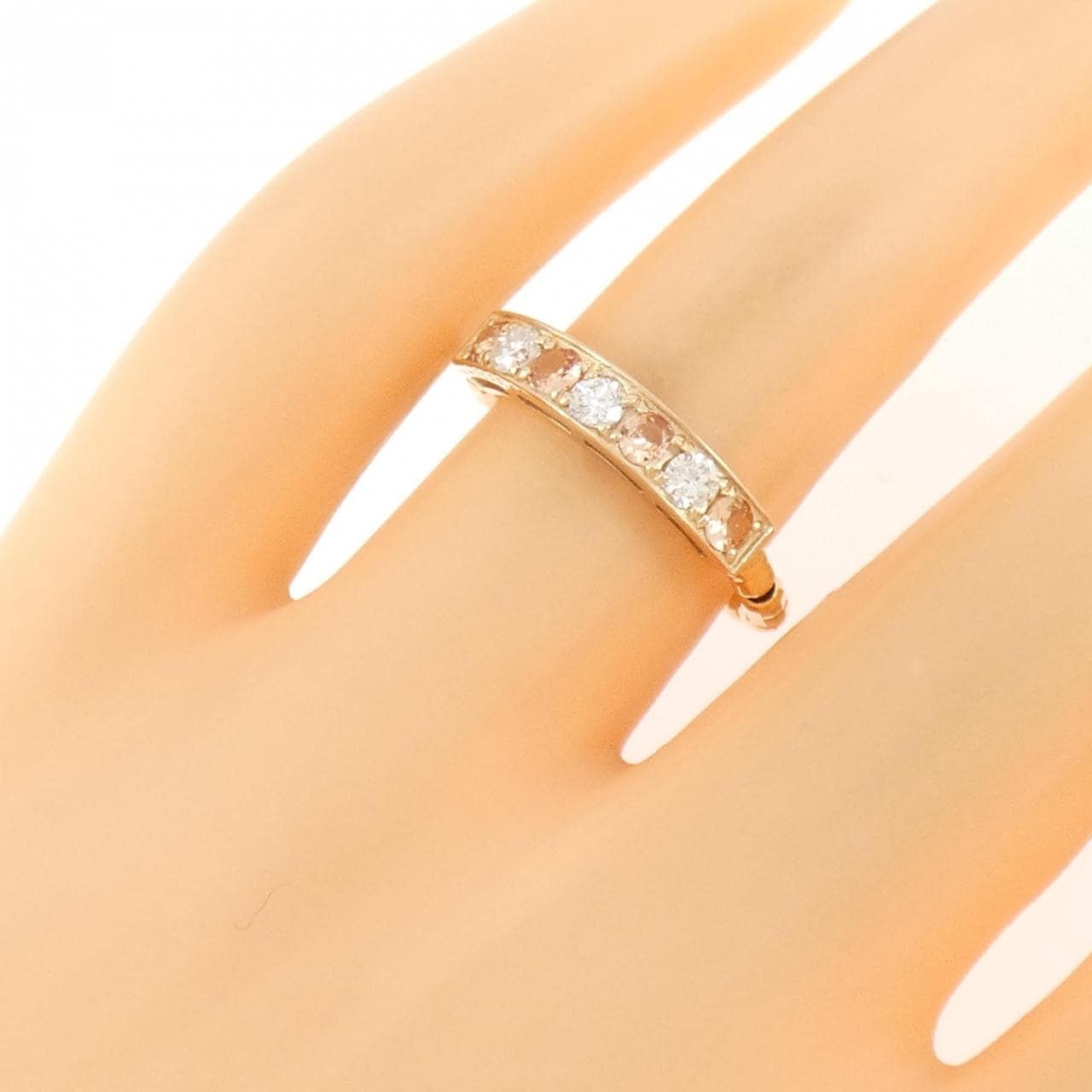 K18PG サファイヤ リング 0.25CT