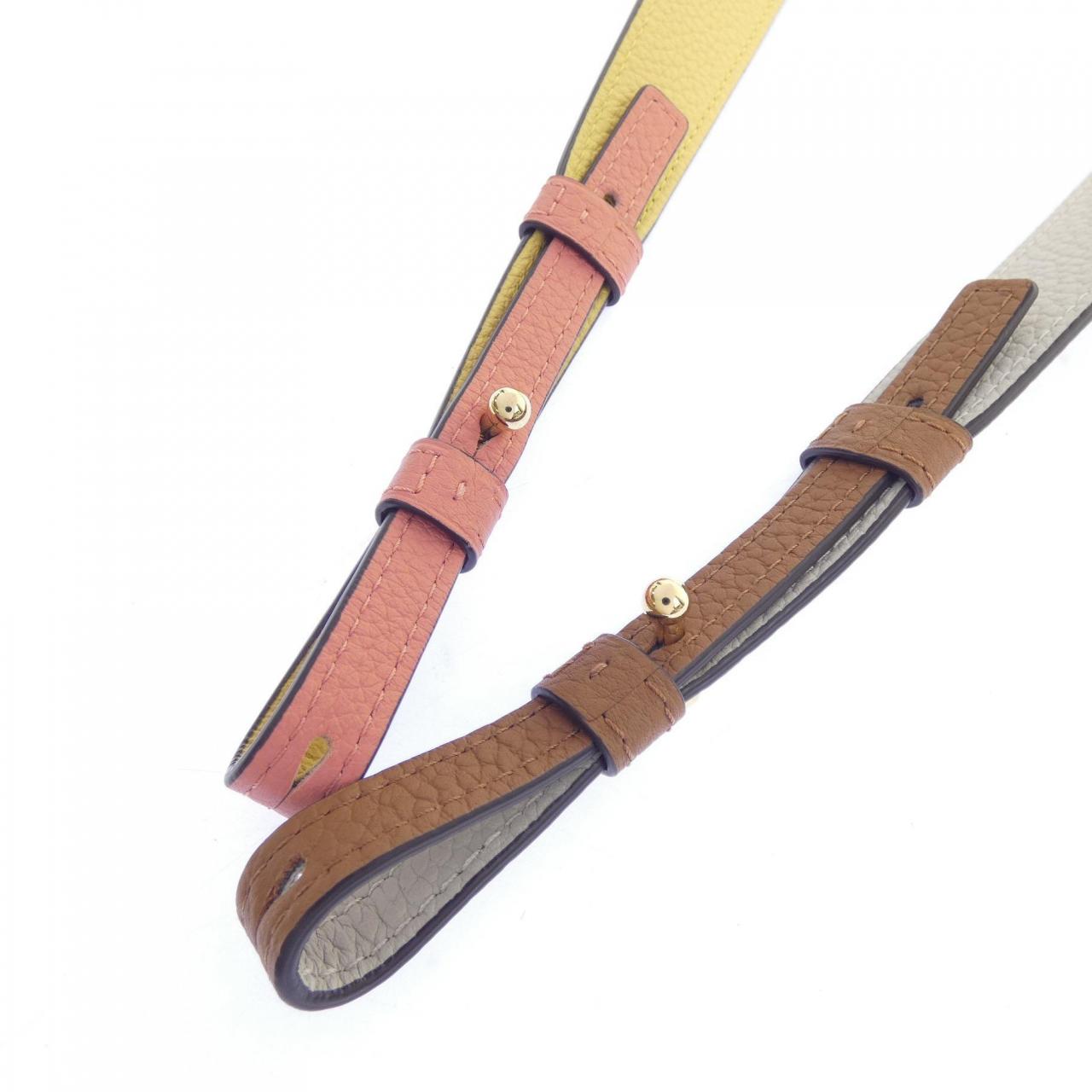 デルボー DELVAUX REVERSIBLE LEATHER STRAP AN0018AQY STRAP