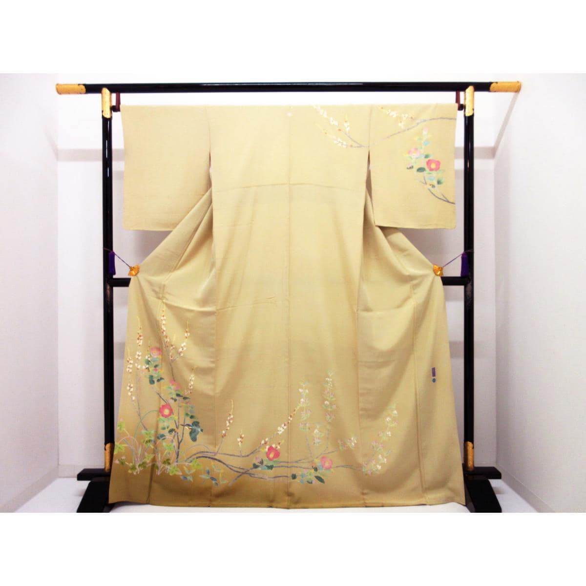 訪問着【本加賀友禅】百貫華峰　花菱