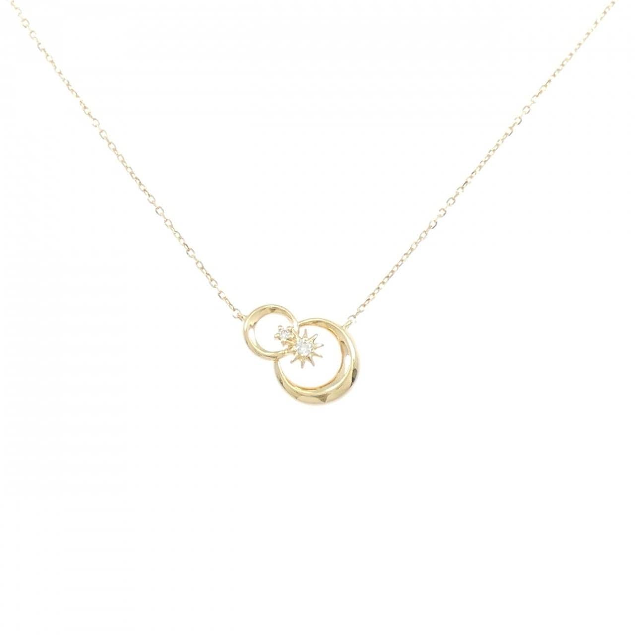 スタージュエリー ダイヤモンド ネックレス 0.01CT