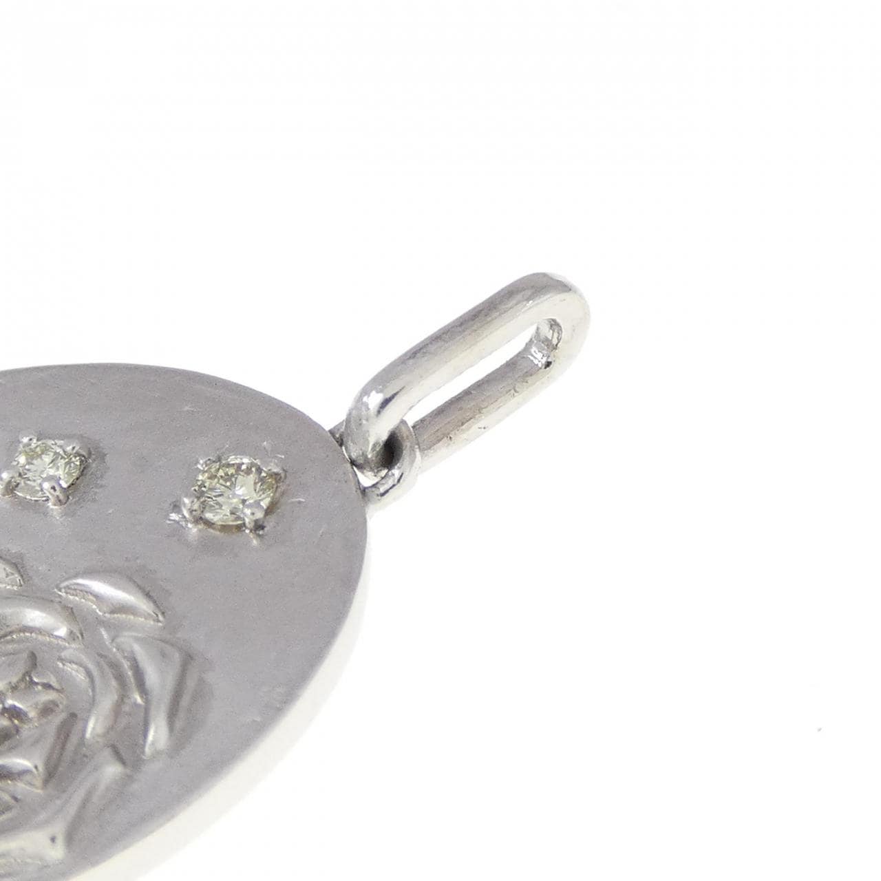 PT999 Rose Diamond Pendant 0.05CT