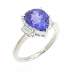 PT900 タンザナイト リング 4.33CT