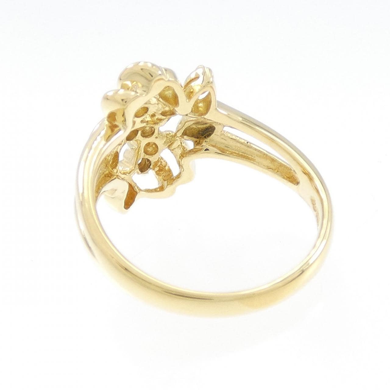 K18YG ダイヤモンド リング 0.24CT