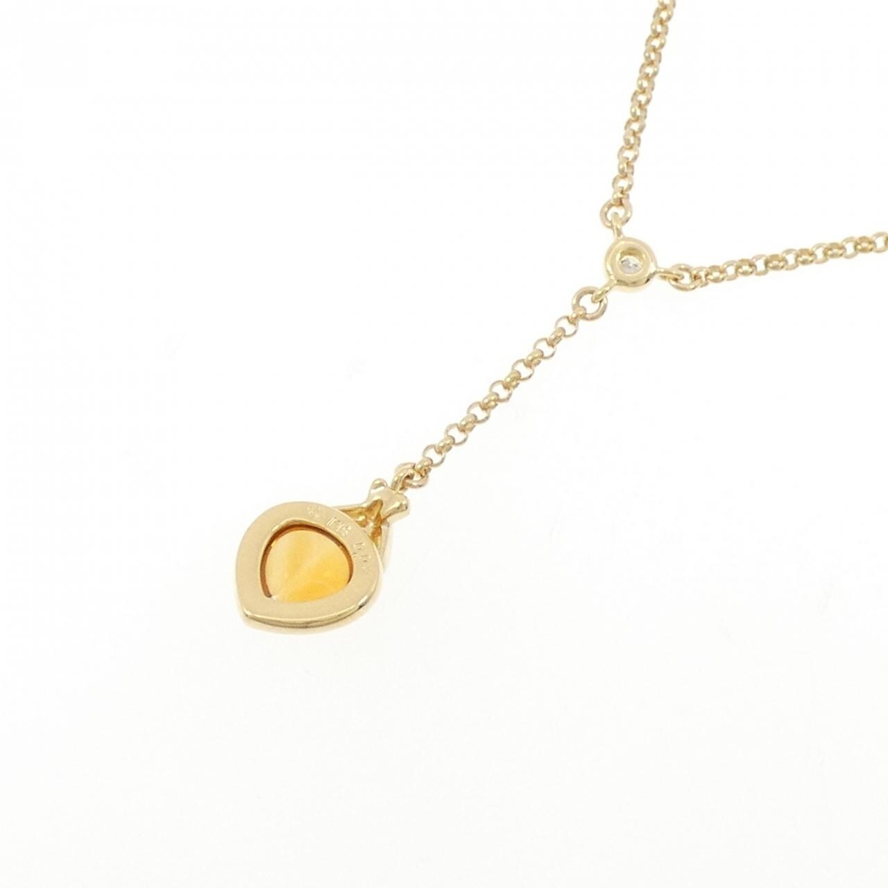 Tasaki citrine necklace