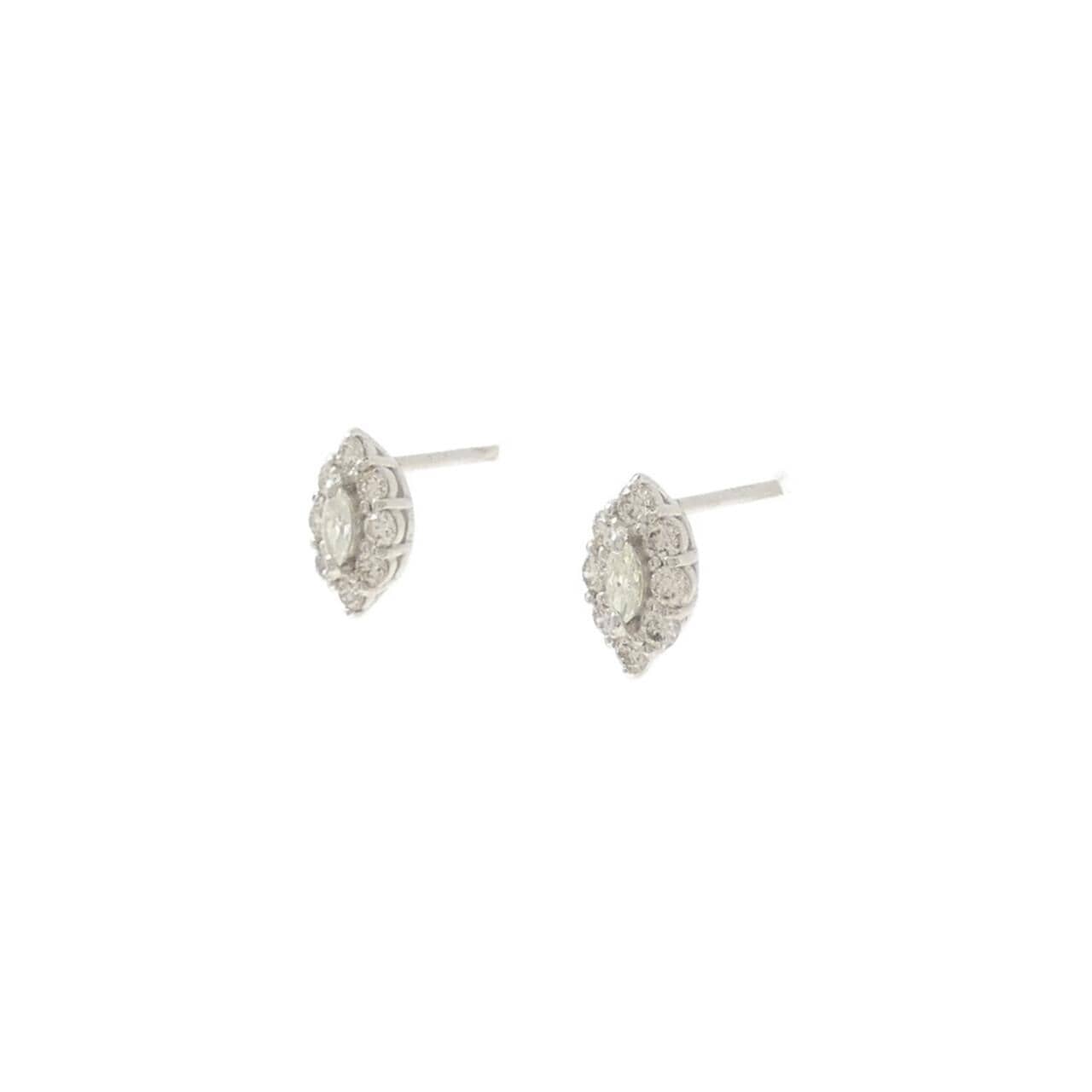 【新品】PT900 ダイヤモンド ピアス 0.30CT