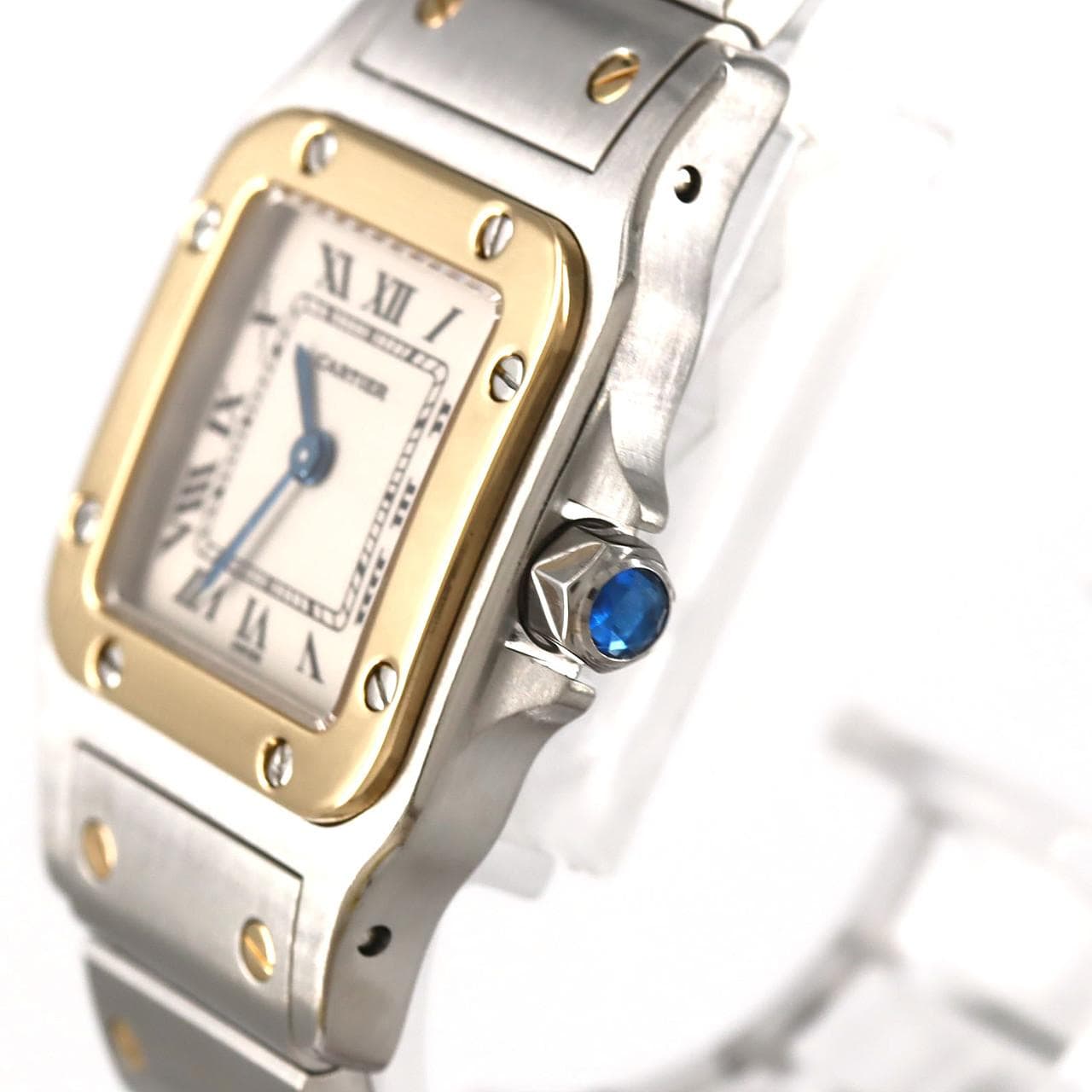 カルティエ サントスガルベSM コンビ W20012C4 SSxYG クォーツ