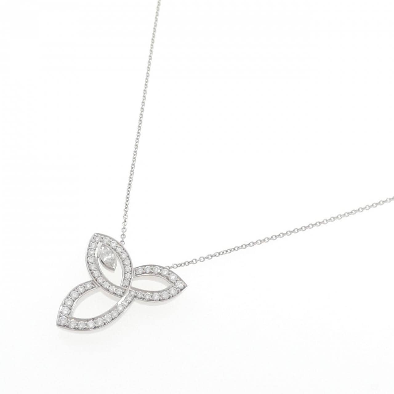ハリーウィンストン リリークラスター ネックレス 0.14CT