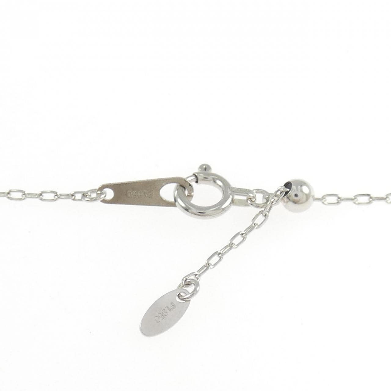 PT900/PT850 タンザナイト ネックレス 0.53CT
