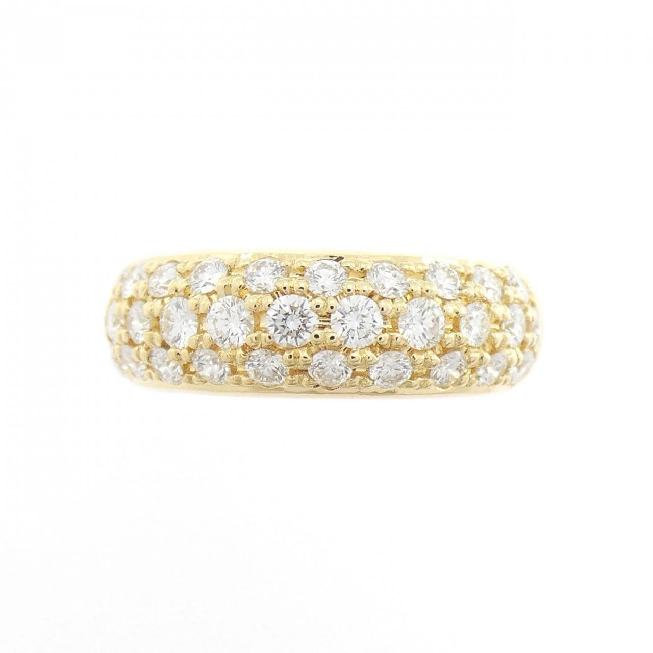 K18YG ダイヤモンド リング 0.58CT