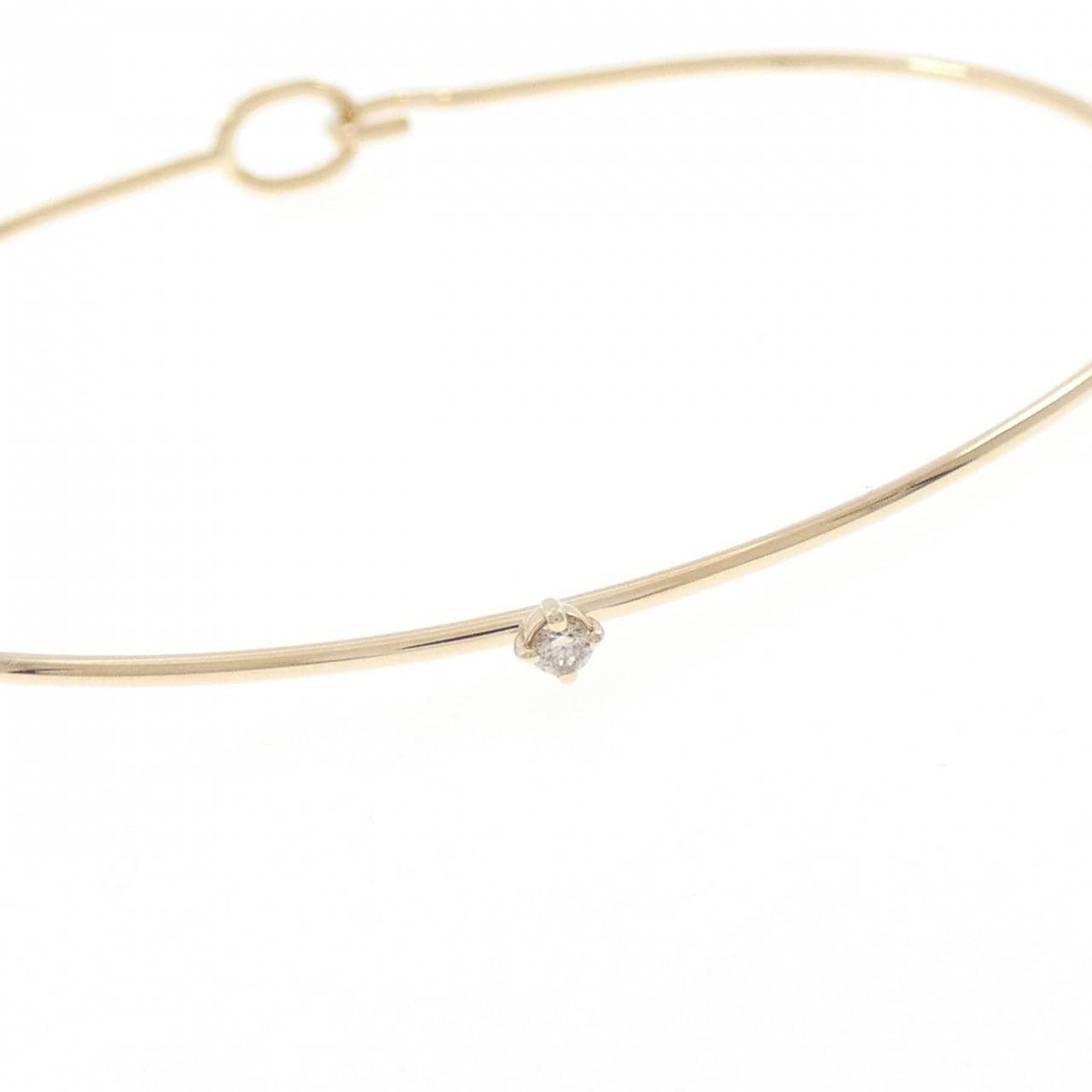 アガット ダイヤモンド バングル 0.02CT