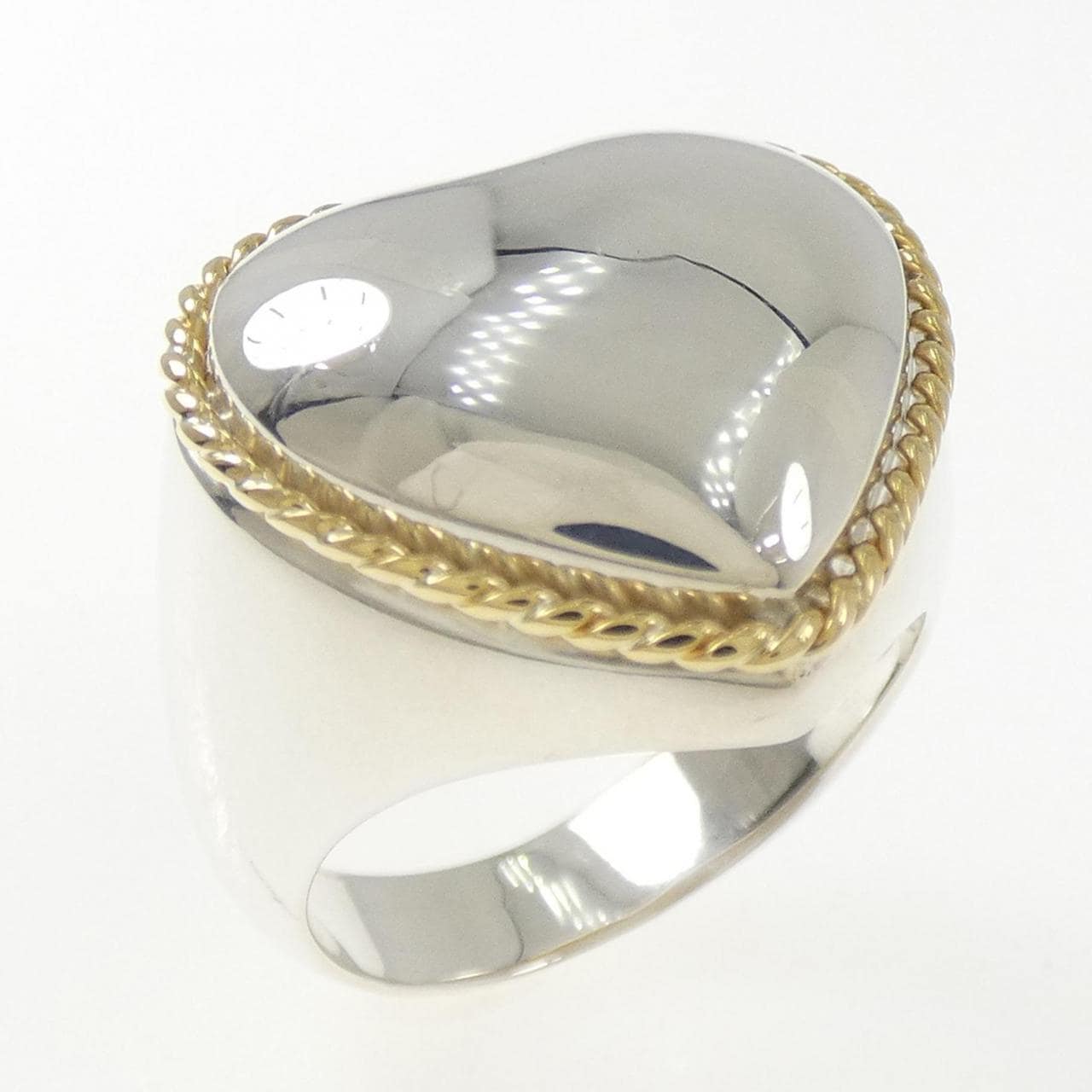 ティファニー 925/750YG リング