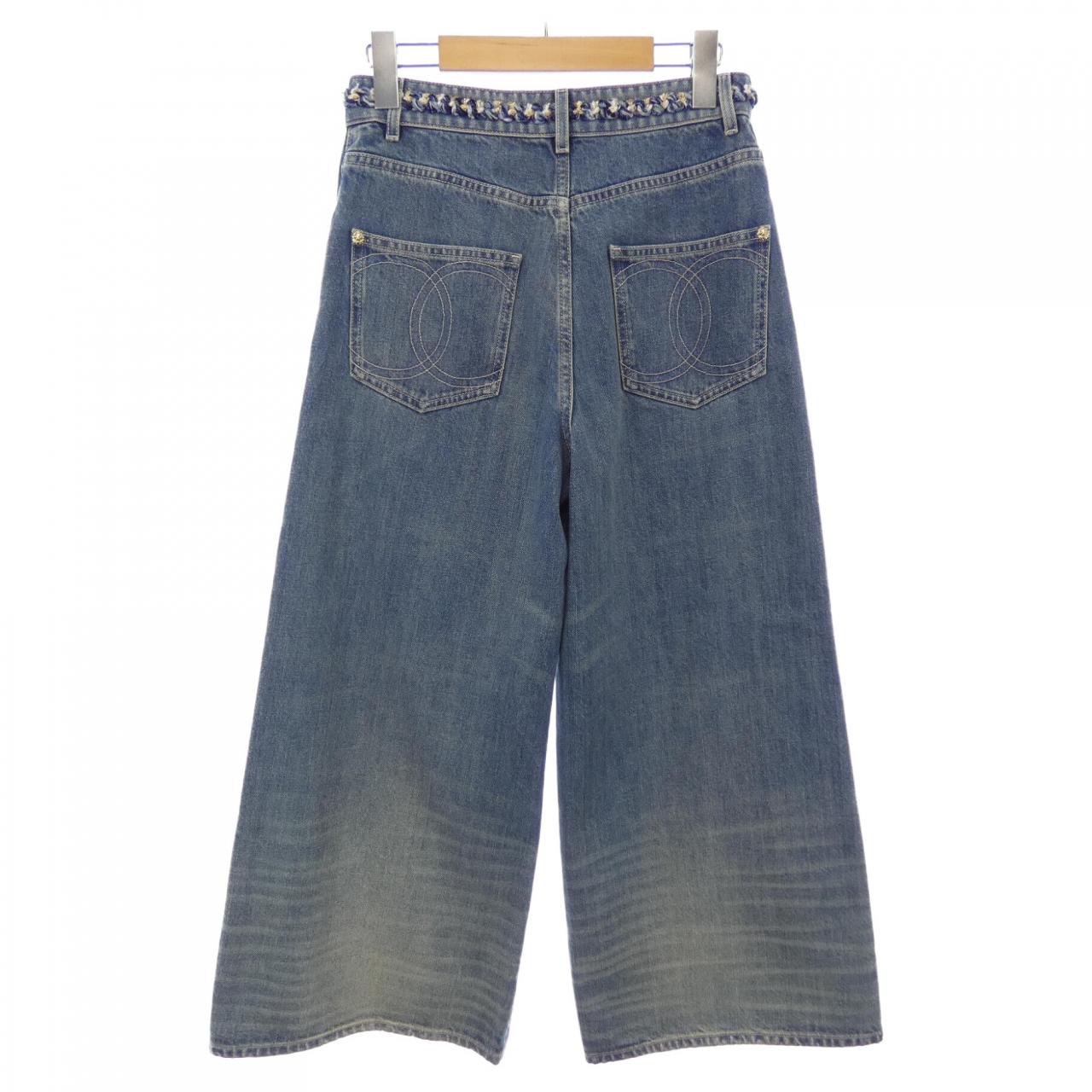 シャネル CHANEL LOOK33 P79894V72238 25A ジーンズ