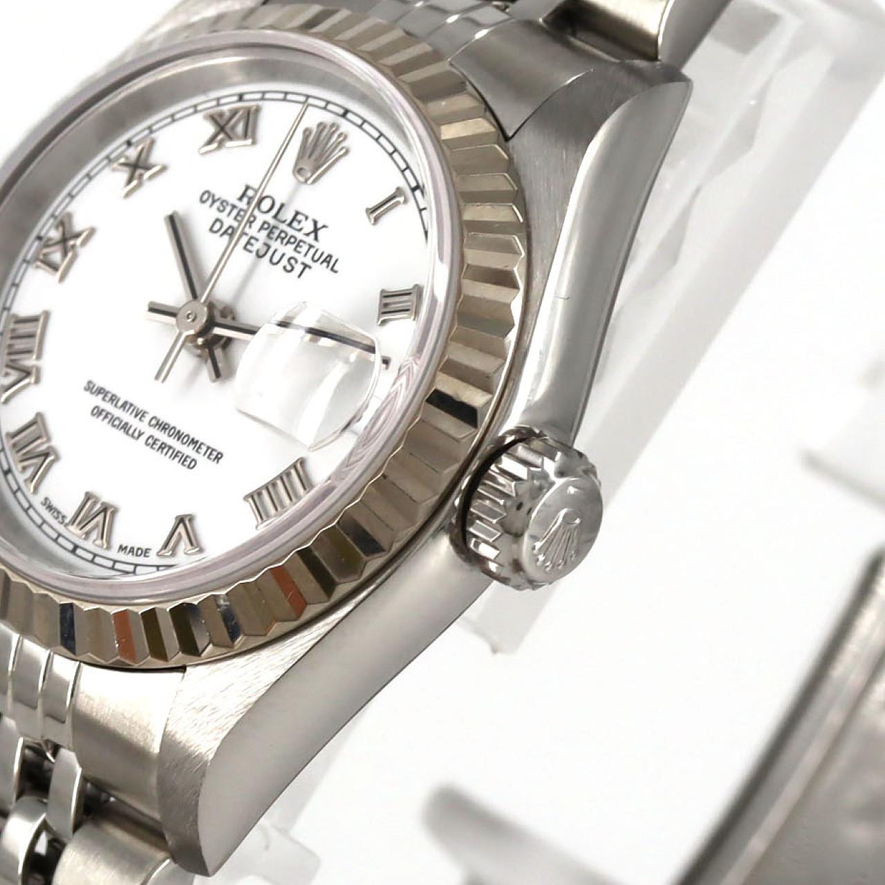 ロレックス デイトジャスト 79174 SSxWG 自動巻 K番