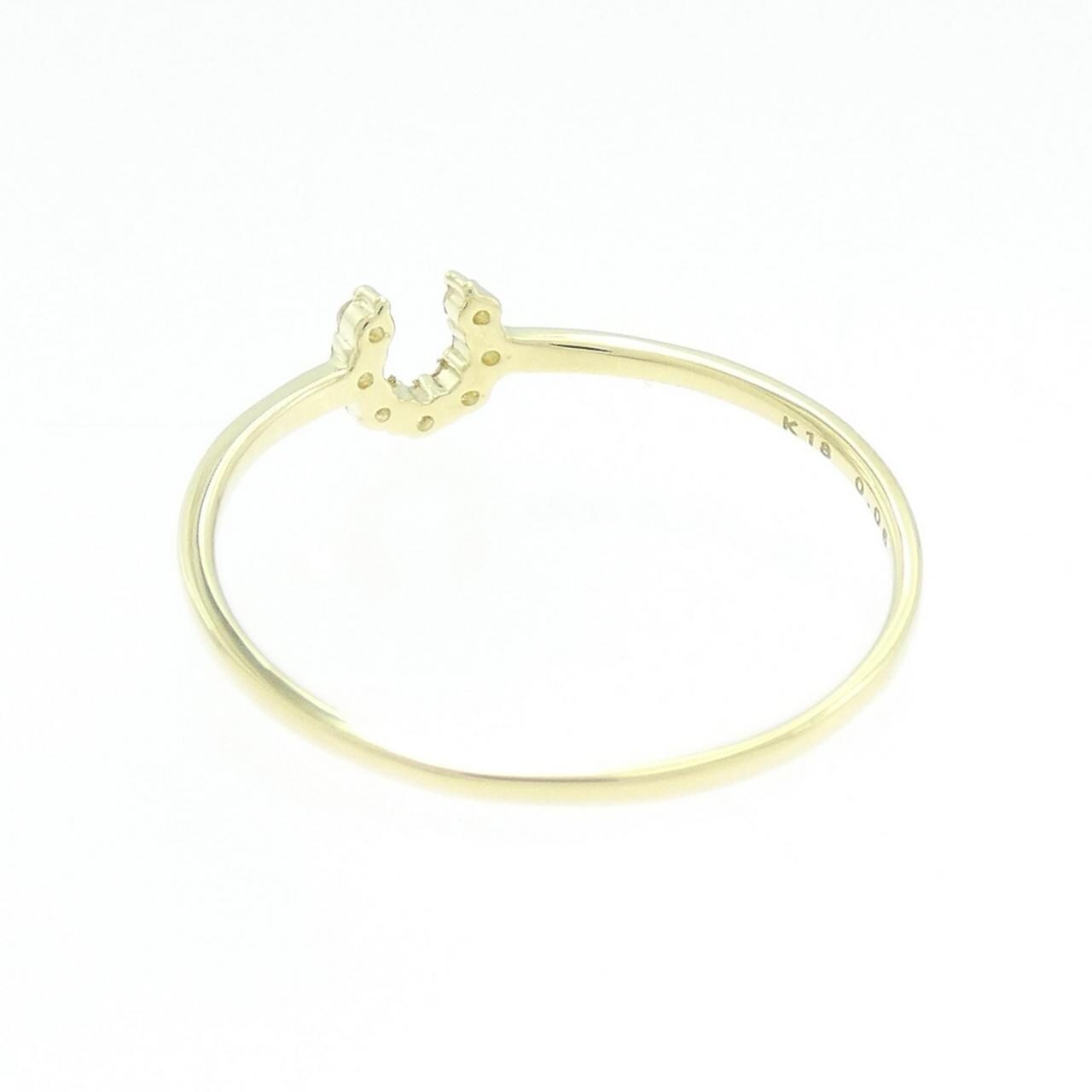 [新品] K18YG钻石0.06CT