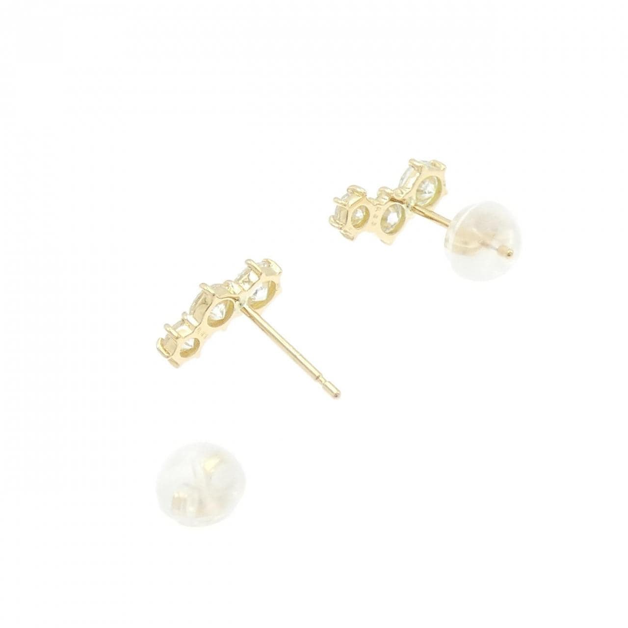 【リメイク】K18YG ダイヤモンド ピアス 0.70CT