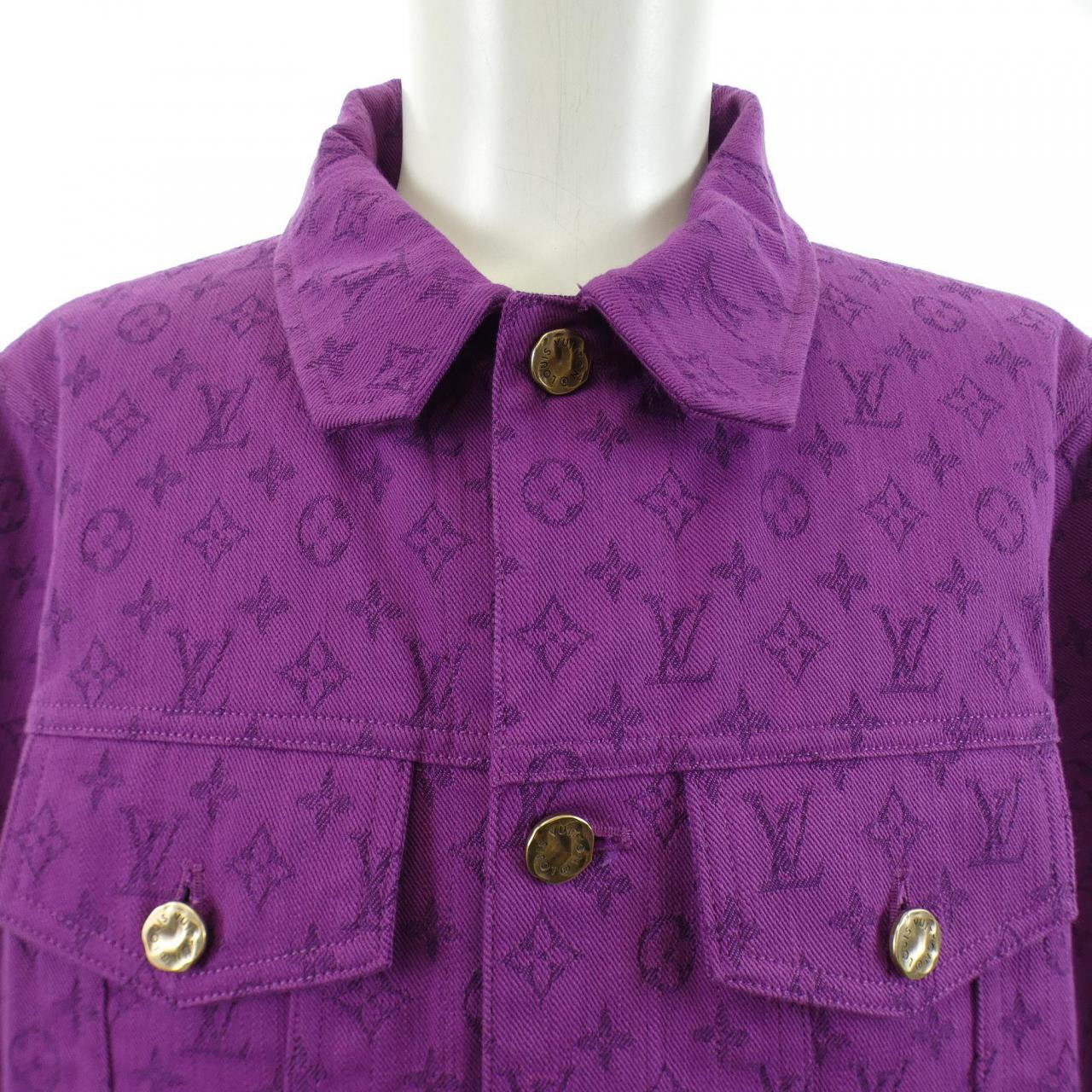 ルイヴィトン LOUIS VUITTON モノグラムデニムジャケット HHA21WQJQ デニムジャケット