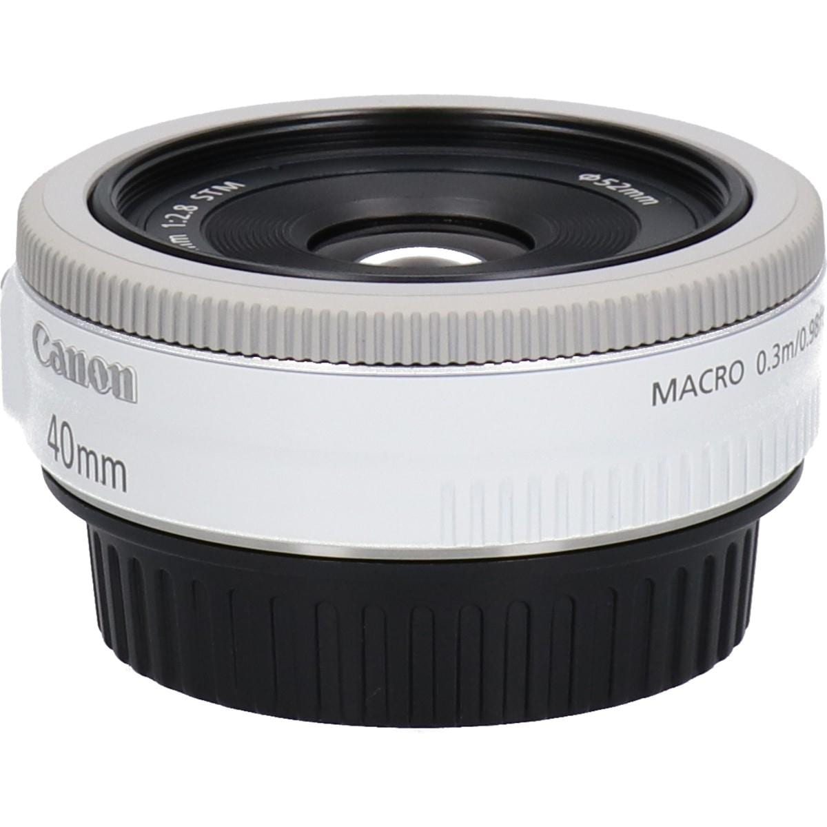 ＥＦ４０ｍｍ　Ｆ２．８ＳＴＭ　ＷＨＩＴＥ