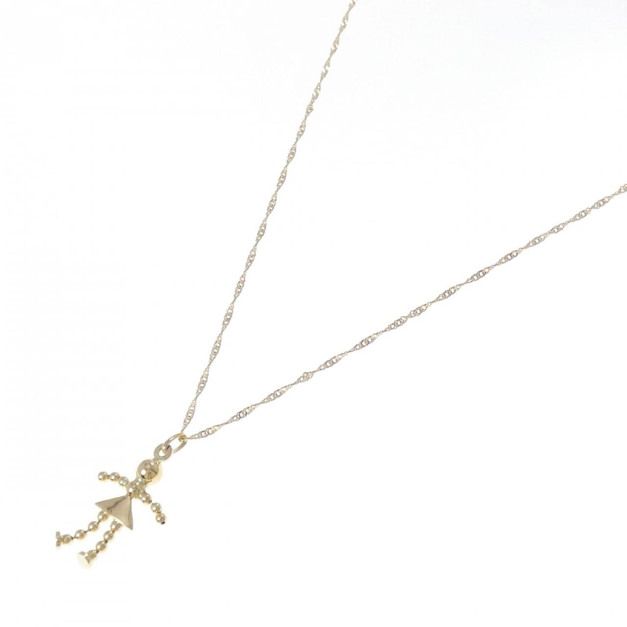 ウノアエレ 750YG/K18YG ネックレス