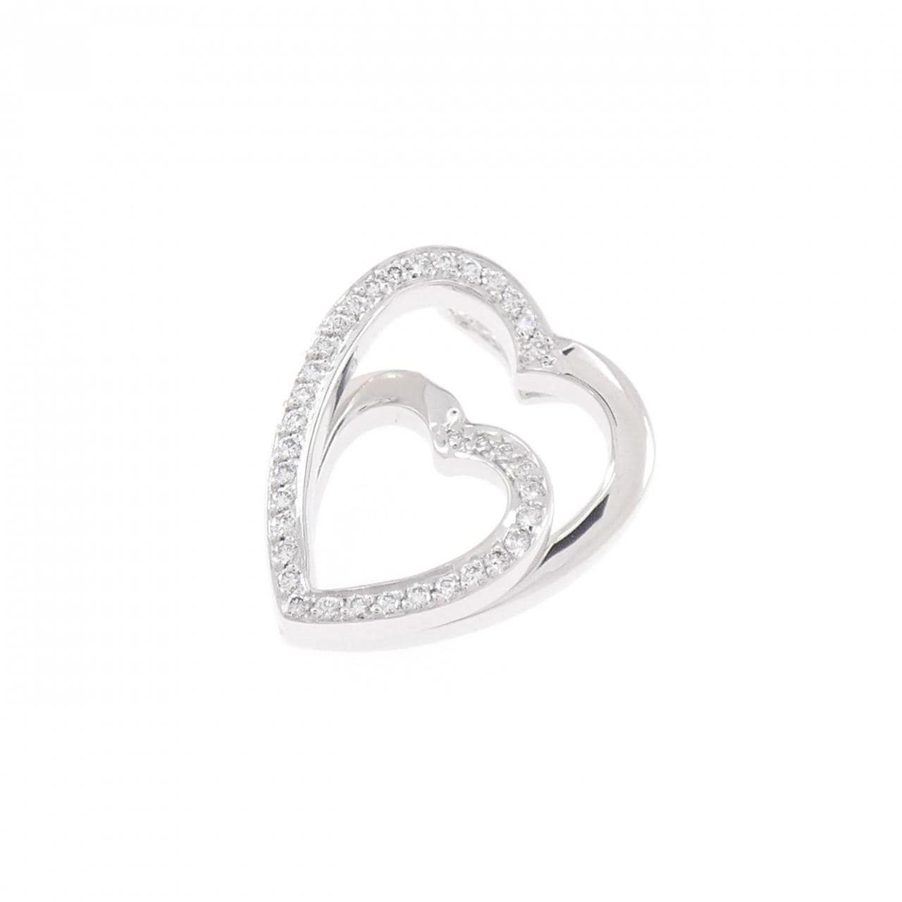 カルティエ インターレースハート ペンダント