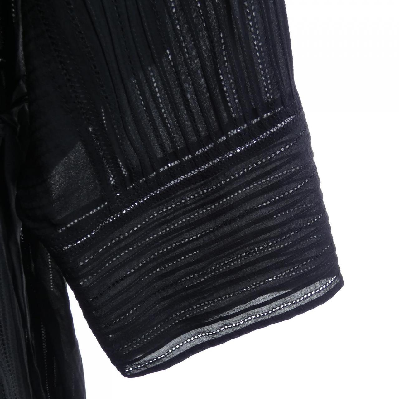 エルメス HERMES RUFFLED OPEN WORK DRESS 2H0517DV LOOK17 ワンピース