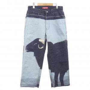 シュプリーム SUPREME DAMIEN HIRST ジーンズ