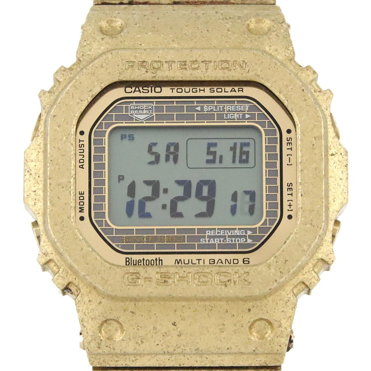 カシオ G-SHOCK 電波時計･40th Anniversary GMW-B5000PG-9JR SS ソーラークォーツ