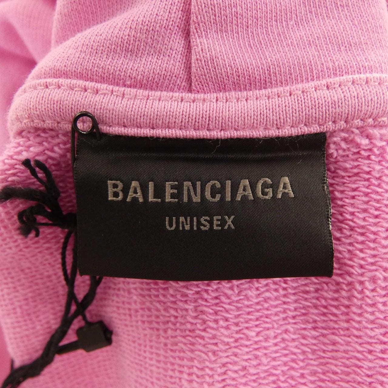 バレンシアガ BALENCIAGA DESTROYED LOGO PRINT HOODIE 729361 TNVL2 UNISEX パーカー