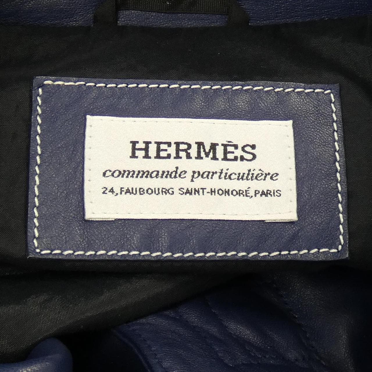 エルメス HERMES レザーコート