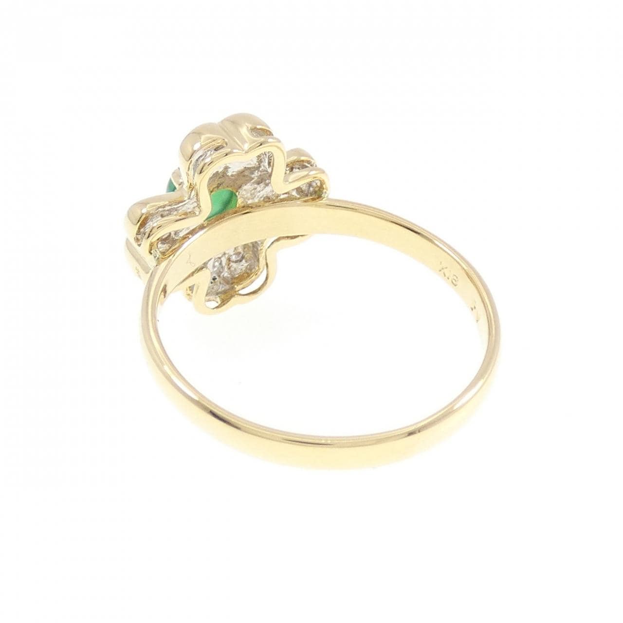 ポンテヴェキオ エメラルド リング 0.30CT