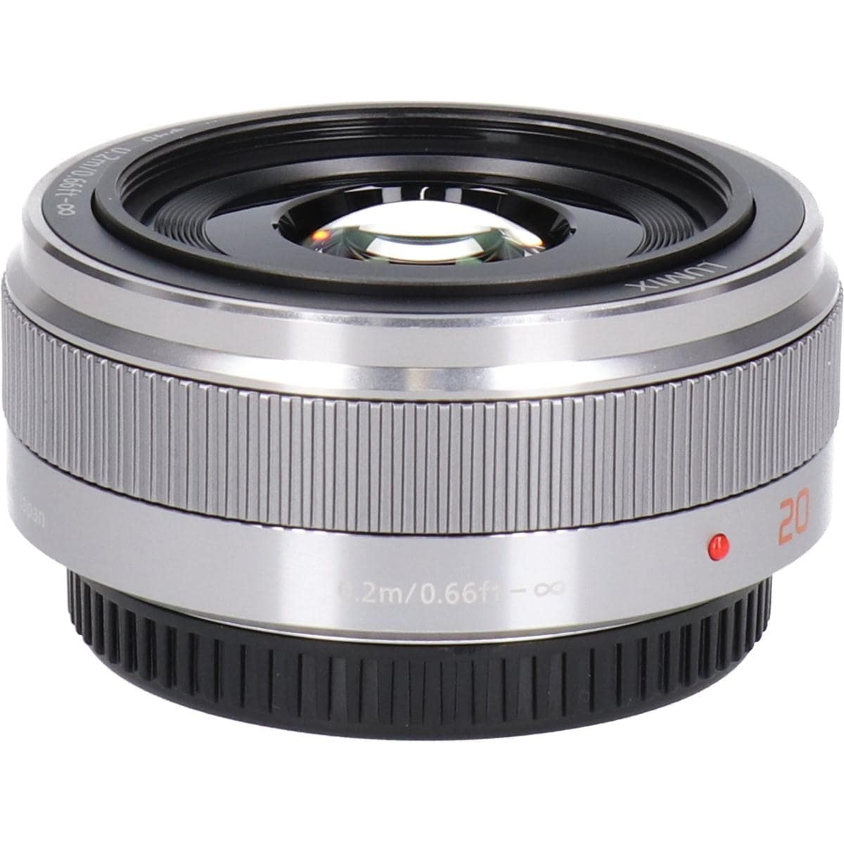 Ｇ２０ｍｍ　Ｆ１．７ＩＩ（Ｈ－Ｈ０２０Ａ）　シルバー