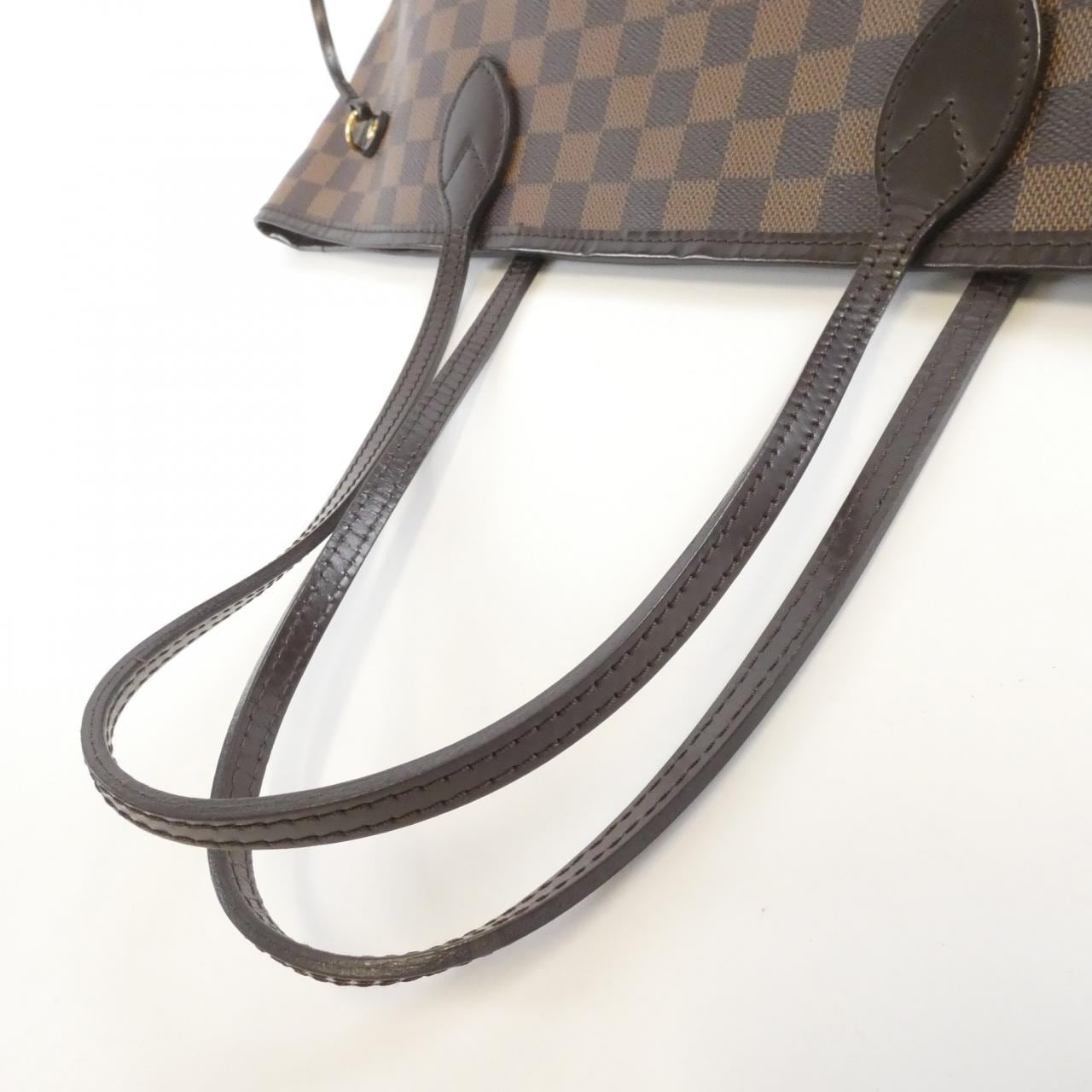 LOUIS VUITTON Damier Neverfull 中號包 N51105