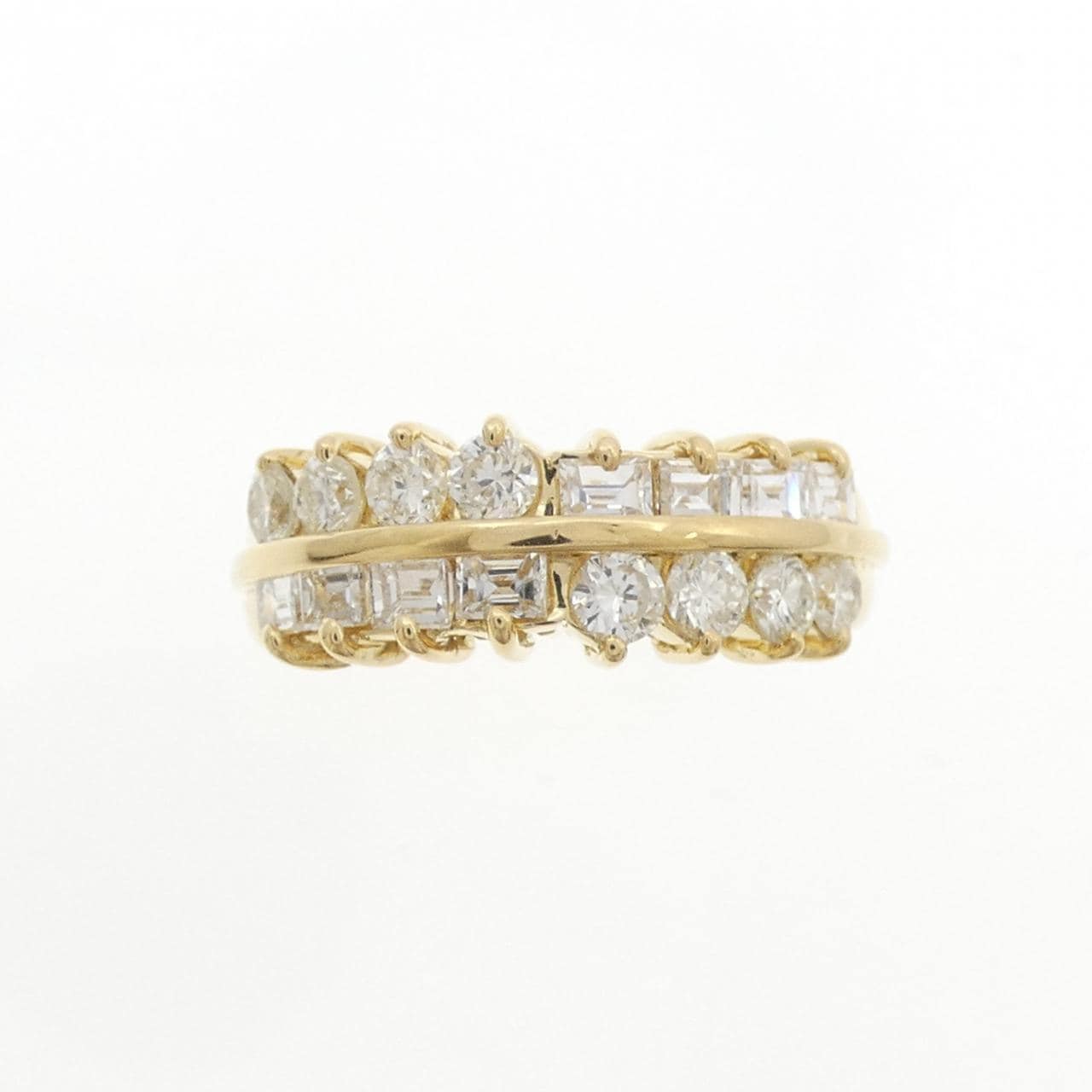 K18YG ダイヤモンド リング 1.01CT