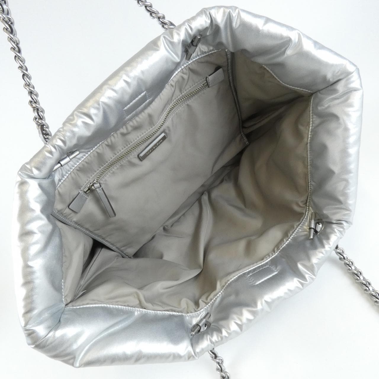 トリーバーチ ELLA METALLIC PUFFY CHAIN TOTE 152451 バッグ