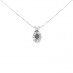 K18WG アレキサンドライト ネックレス 0.20CT