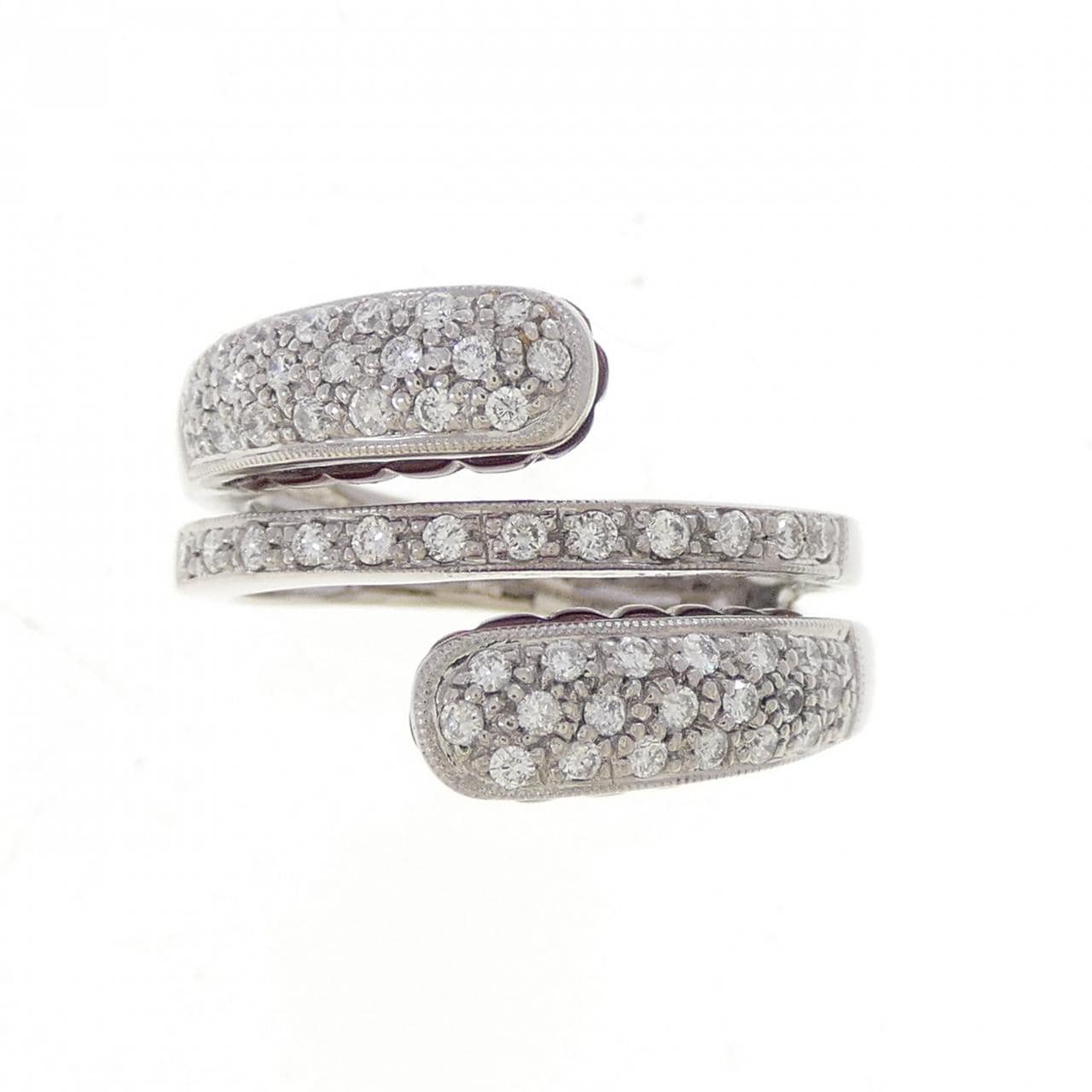 750WG ガーネット リング 4.86CT