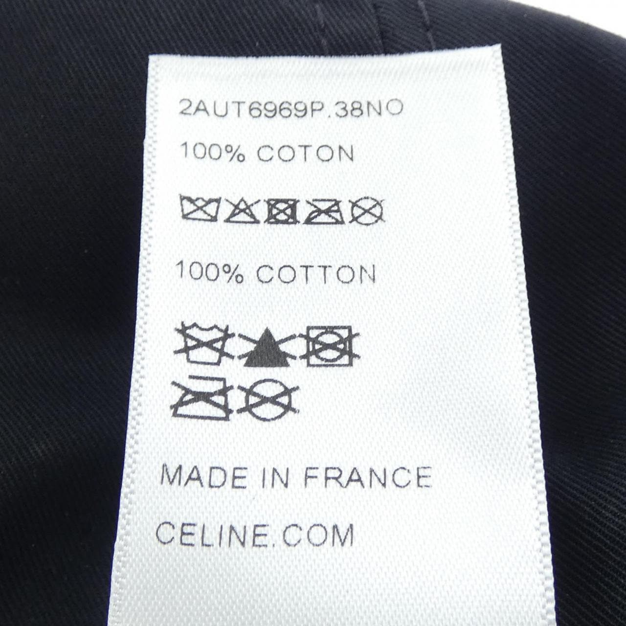セリーヌ CELINE トリオンフベースボールキャップ 2AUT6969P キャップ