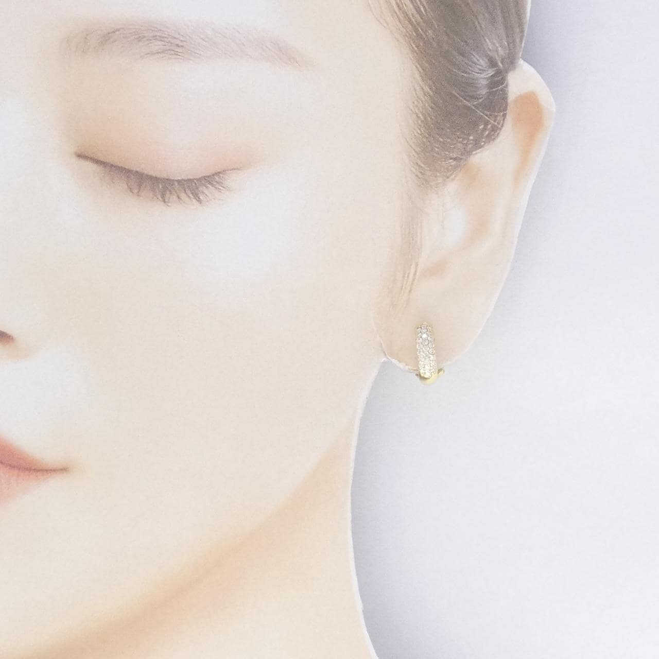 K18YG ダイヤモンド ピアス/イヤリング 0.50CT