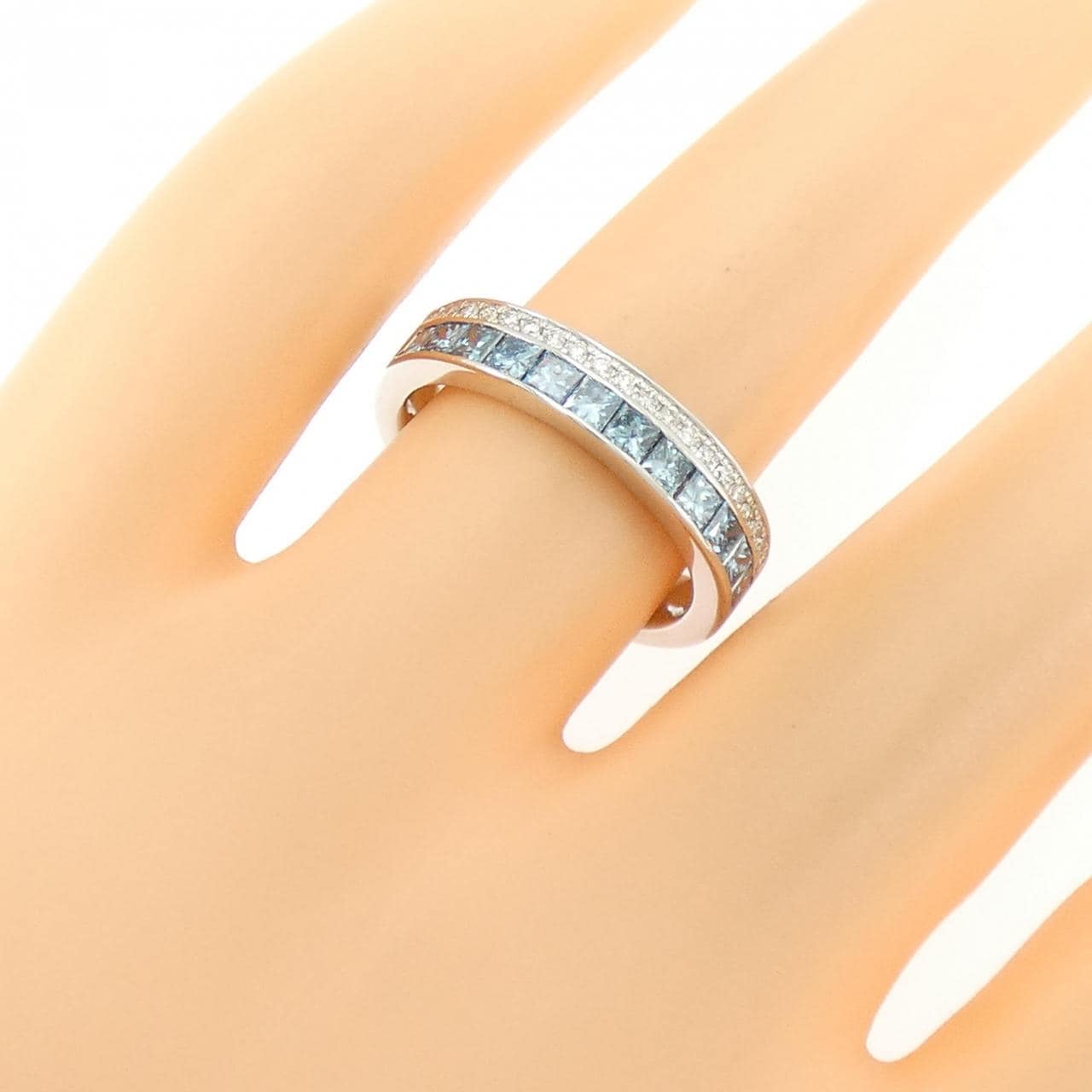 PT950 ダイヤモンド リング 0.80CT