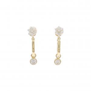 K18YG ダイヤモンド イヤリング 0.80CT