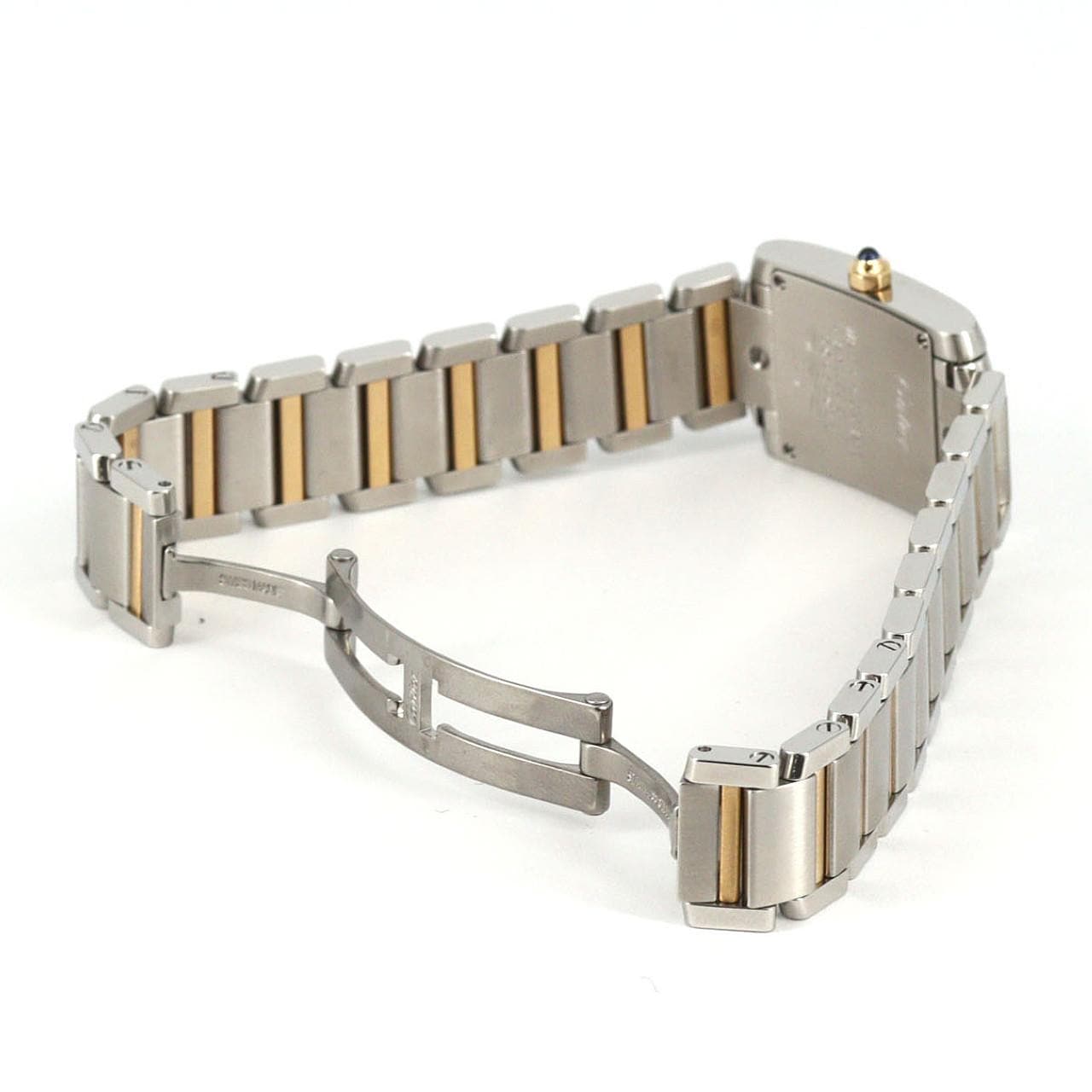 カルティエ タンクフランセーズSM コンビ W51007Q4 SSxYG クォーツ