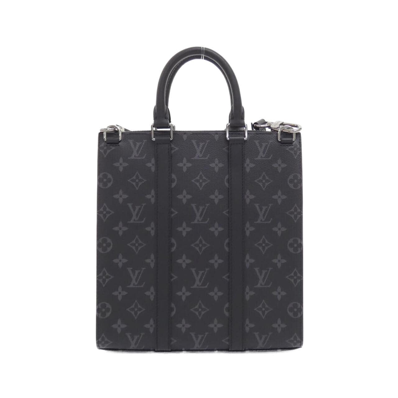 LOUIS VUITTON Monogram Eclipse Sac Plat Cross M46098 Bag